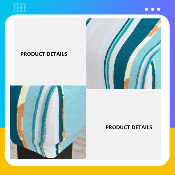 Red Barrel Studio® Box Cushion Dining Chair Slipcover Wayfair